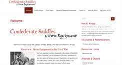 Desktop Screenshot of confederatesaddles.com